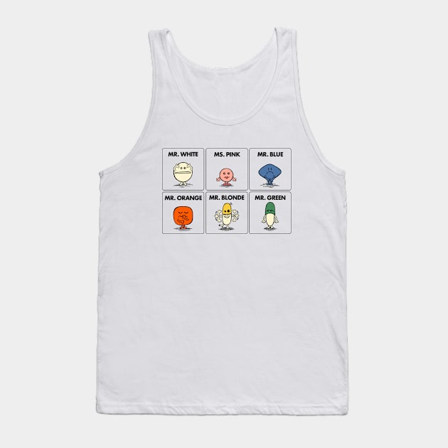 Mr Meds (Reservoir Drugs) Tank Top by chayground